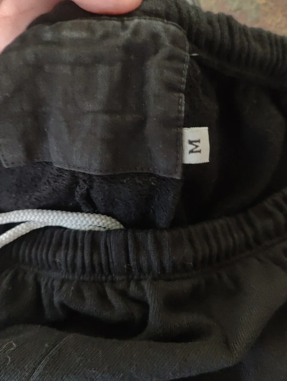 Free City Women’s M Sweatpants Joggers Black/Blue - Picture 9 of 10